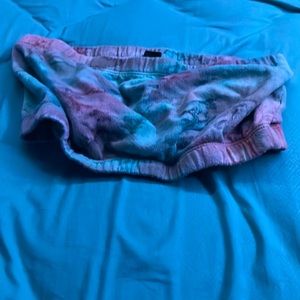 strapless crop top size small